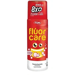 Пенка реминерализующая Fluor Care - вкус клубника (100мл.), FGM — фото товара