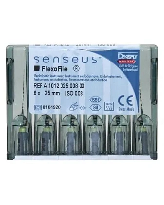 Flexofile Senseus 25мм. №08 (6шт.), Maillefer — фото товара