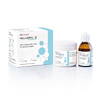 Villacryl S - пластмасса для ремонта протезов, цвет T4 розовый (100гр+50мл), Everall7 — фото товара