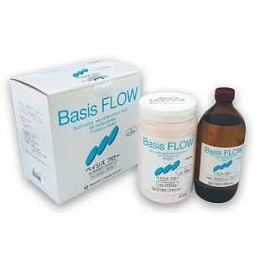 Basis Flow - жидкотекучая пластмасса, цвет розовый с прожилками LF Pink (650гр+500мл), Yamahachi — Yamahachi, фото