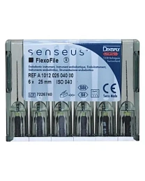 Flexofile Senseus 25мм. №40 (6шт.), Maillefer — фото товара