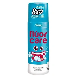 Пенка реминерализующая Fluor Care - вкус тутти-фрутти (100мл.), FGM — фото товара