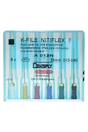 К-File Nitiflex 015-040 (6шт.), Maillefer — фото товара