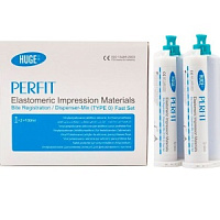 Perfit Bite Registration Fast Set - регистратор прикуса (2*50мл.), Huge Dental — фото товара