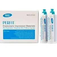Perfit Bite Registration Fast Set - регистратор прикуса (2*50мл.), Huge Dental — фото товара