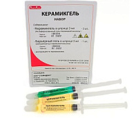 Плавиковая кислота Керамикгель - набор для травления конструкций из керамики, Стомадент — фото товара