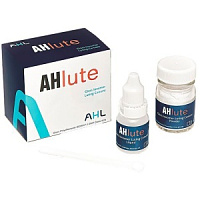 AHlute цемент стеклоиномерный для фиксации (15гр.+7мл.), AHL — фото товара