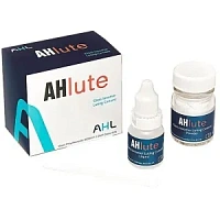 AHlute цемент стеклоиномерный для фиксации (15гр.+7мл.), AHL — AHL, фото