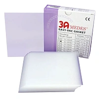 Пластины мягкие EV Gasket для капп, квадратные, Bleaching020 (127*127*0,5мм) 30шт., 3A Medes — фото товара