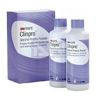Clinpro Glycine Prophy Powder - 2 флакона с порошком по (160гр.), 3M Espe — фото товара