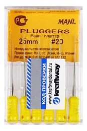 Pluggers 25мм. №20 (6шт.), Mani — фото товара