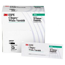 Clinpro White Varnish mint - вкус Мята (50шт.), 3М Espe — фото товара