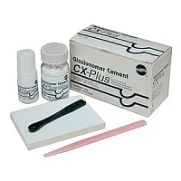 CX-PLUS Glasionomer Cement - стеклоиономерный цемент для фиксации (35гр+17мл), Shofu — фото товара
