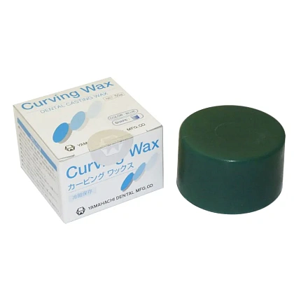 Воск моделировочный Carving Wax зелёный (50гр.), Yamahachi — фото товара