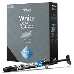 White Class 6% набор - домашнее дневное отбеливание (4шпр.*3гр., контейнер), FGM — FGM Dentscare, фото