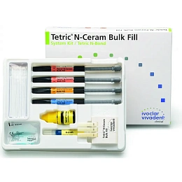 Tetric N-Ceram Bulk Fill - стартовый набор (4шпр.*3,5гр.+Tetric N-Bond), Ivoclar — фото товара