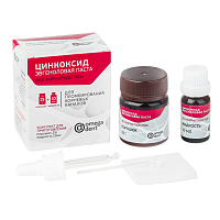 Цинкоксид эвгеноловая паста - без формальдегида (25гр.+10мл.), Омега — фото товара