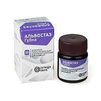 Альвостаз губка - 30 шт. размером 1х1 см, Омега — фото товара