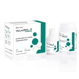 Villacryl IT - самоотверждаемая пластмасса для ложек, цвет зелёный (750гр+200мл), Everall7 — фото товара