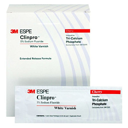 Clinpro White Varnish cherry - вкус Вишня (50шт.), 3М Espe — фото товара