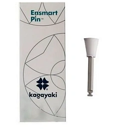 Полир Ensmart Pin метал. ножка - чашка белая грубая силиконовая (30шт.), Kagayaki — Kagayaki, фото