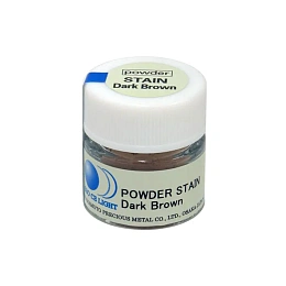 Краситель порошок Zeo Ce Light Stain Dark Brown - тёмно коричневый (2гр.), Yamakin Yamamoto — фото товара