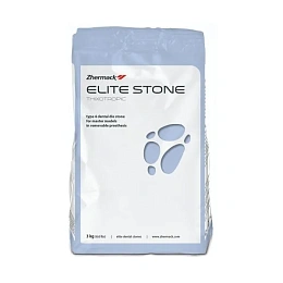 Elite Stone синий - гипс 4 класса для съемных протезов (3кг.), Zhermack — фото товара