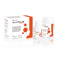 Villacryl SP - для бюгельных протезов, цвет V4 розовый с прожилками (500гр+300мл), Everall7 — фото товара