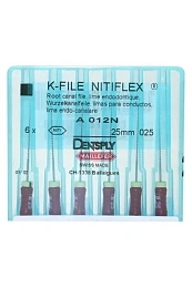 К-File Nitiflex 025 (6шт.), Maillefer — фото товара