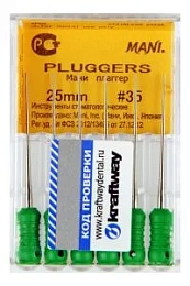Pluggers 25мм. №35 (6шт.), Mani — фото товара