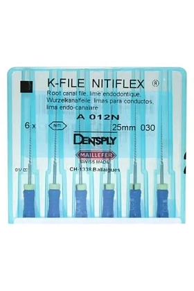 К-File Nitiflex 030 (6шт.), Maillefer — фото товара