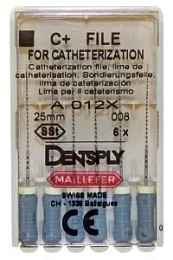 C+ Files 25мм. 008 (6шт.), Maillefer — фото товара