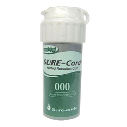 Нить ретракционная из микрофибры Sure Cord №000, Sure Endo — фото товара