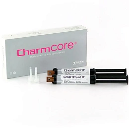 CharmCore цвет А3 - цемент двойного отверждения (2*5мл.), DentKist — фото товара