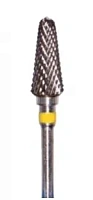 Фреза ТВС L060DF, конус закругленный, 6мм, двойная насечка, экстрамелкая абразивность — фото товара