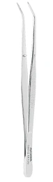 Пинцет анатомический изогнутый N2, 15 см (1шт.), Asa Dental — фото товара