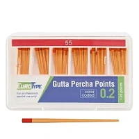 Штифты гуттаперчивые №55 (120шт.), EuroType — фото товара