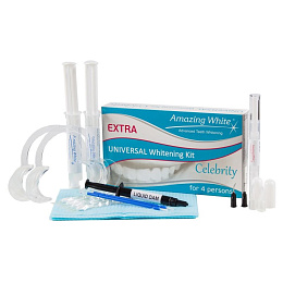 Universal Whitening Kit Celebrity EXTRA 37% - для клинического отбеливания, Amazing White — фото товара