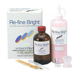 Re-Fine Bright (3мин.) - пластмасса, цвет A3,5 (250гр+260мл), Yamahachi — фото товара