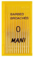 Barbed Broaches 52мм. №0 (12шт.), Mani — фото товара