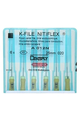 К-File Nitiflex 020 (6шт.), Maillefer — фото товара