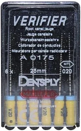 Verifier 25мм. №20 (6шт.), Maillefer — фото товара