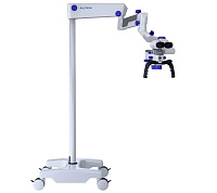 ALLTION AM-5000VFR стоматологический микроскоп с вариоскопом и флуоресцентным режимом (чёрный) — фото товара