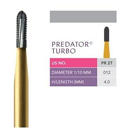 Боры для разрезания коронок PREDATOR-2 (1шт.), Prima Dental — фото товара