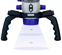 ALLTION AM-5000VFR стоматологический микроскоп с вариоскопом и флуоресцентным режимом (чёрный) — фото товара