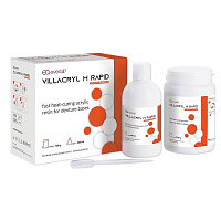 Villacryl H Rapid - базисная пластмасса, цвет V0 бесцветный (750гр+400мл), Everall7 — фото товара