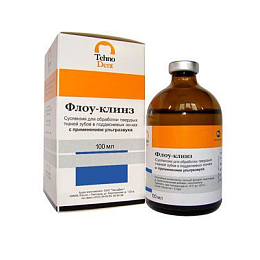 Флоу-Клинз - суспензия (100мл.), ТехноДент — фото товара
