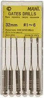 Gates drills 32мм. №1-6 (6шт.), Mani — фото товара