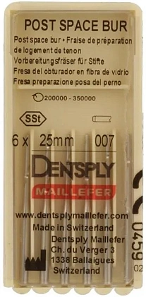 Post Space Bur 25мм. 007 (6шт.), Maillefer — фото товара