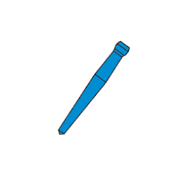 Uniclip - беззольные штифты 1мм. №110 (100шт.), Maillefer — фото товара